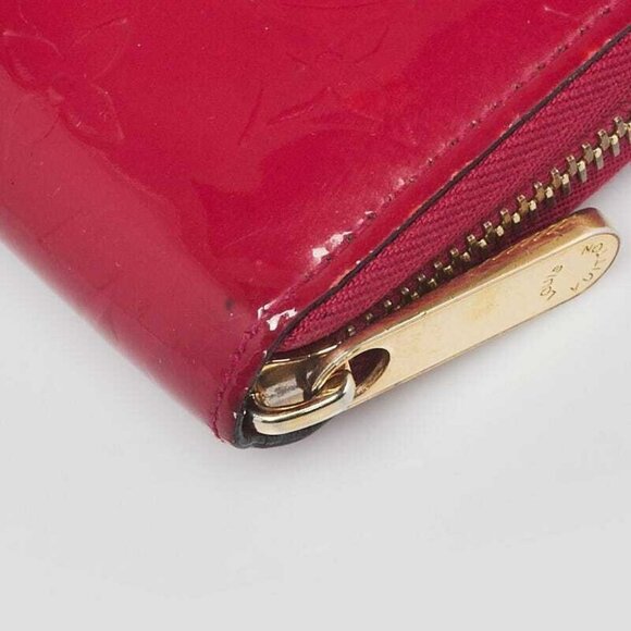 Louis Vuitton Rose Indian Monogram Vernis Zippy Wallet - Picture 3 of 9